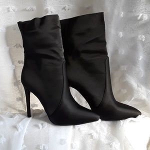 Satin Booties